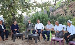 Kaymakam Demirci su sorununu yerinde inceledi