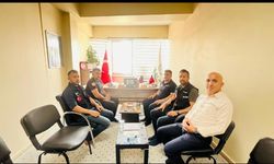 Hakkari AFAD ekibinden İHH Başkanı Erkaya’ya ziyaret