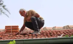 Kayseri'de bir evin çatısına eğitim roketi düştü