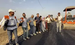 Yezidiler  asfalt sevincini halayla kutladı