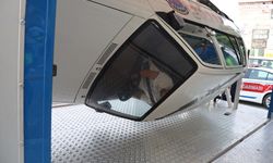 Iğdırlılar emniyet kemerinin hayat kurtardığını simülasyon aracında deneyimledi
