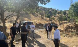 Barzani Şemdinli Nehri'yi ziyaret etti