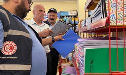 Hakkari'de kırtasiye ürünlerine sıkı denetim