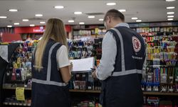Kırtasiye ve okul ürünlerini denetleniyor