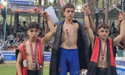 Hakkarili Hamza Ediş Türkiye üçüncüsü oldu