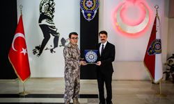 Kaymakam Cebeci’den Emniyet Müdürü Yılmaz’a ziyaret