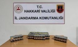 Hakkari’de kaçak sigara operasyonu