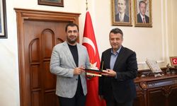 Başkan Şakar'dan  Doğan'a ziyaret