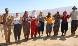 Hakkari'de 'berivanların' yayla halayı