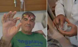 Akciğerinden diş implantı çıktı