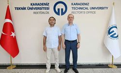 Rektör Gençcelep KTÜ Rektörü Çuvalcı’yı ziyaret etti