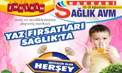Sağlık AVM'de Ağustos indirimi başladı