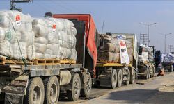 Türkiye, Gazze'ye yardımlarını sürdürüyor