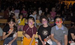Şırnak köylerinde açık hava sinema keyfi