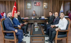 Türk Eğitim-Sen’den Rektör Gençcelep’e ziyaret aret