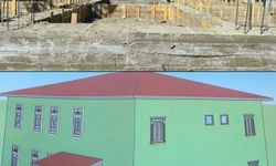Esendere Beldesinde  kadın taziye evi temeli atıldı