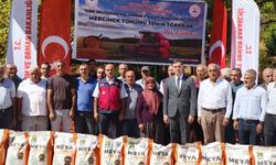 Tunceli'de çiftçilere mercimek tohumu dağıtıldı