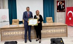Hakkari anaokulu çevre beratı ödülü aldı