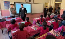 Milli Eğitim Müdürü Yılmaz’dan Hacı Salih Şen İlk ve Ortaokuluna ziyaret