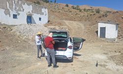 Hakkari'de şehrin suyu  için ilk Jeofizik çalışma