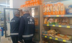 Hakkari’de zincir marketlere zabıta denetimi