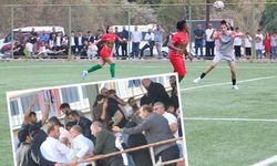 Hakkari'de Amed Spor sevgisi tribünü karıştırdı
