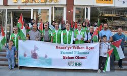 Hakkari’de Sumud Filosu'na ve Gazze'ye destek açıklaması