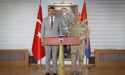 Vali Çelik'ten Öz'e hayırlı olsun ziyareti