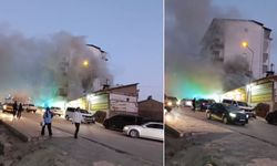 Hakkari'de fırının bacasında çıkan yangın korkuttu