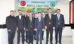 Kaymakam Erdoğan'dan Başkale Ziraat Odası'na ziyaret