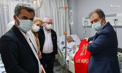 Amedspor yönetiminden İsmail Beşikçi'ye ziyaret