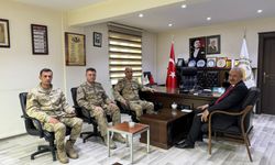 Tuğgeneral Cafer Öz'den Başkan Demirci'ye ziyaret