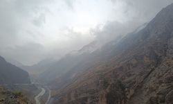 Hakkari'de sağanak etkili oldu