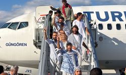Küresel Sumud Filosu'nda yer alan aktivistleri taşıyan uçak İstanbul’a indi
