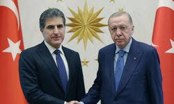 Barzani Ankara’da Erdoğan ile bir araya geldi