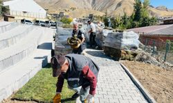Sümbül Dağı manzaralı yeni park çalışmaları sürüyor