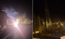 Hakkari'de kopan elektrik telleri paniğe yol açtı