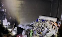 Hakkari Biçer Mahallesinde korkutan yangın