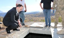 Anadağ Köyünde terfili içme suyu projesi sürdürülüyor