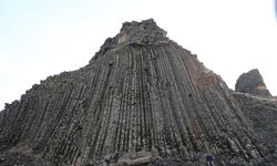 Muş'ta tabiat harikası bazalt sütunları keşfedilmeyi bekliyor