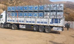 Şemdinli Belediyesi’ne 130 çöp konteynırı hibe edildi