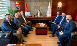 Hakkari İHH'den Müdür Yılmaz'a ziyaret