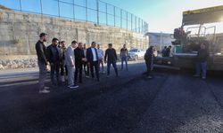 Çukurca'da  yol çalışmaları devam ediyor