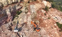 Ordu'da taş ocağı şantiyesinde göçük