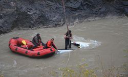Hakkari'de 4 kişinin bulunduğu araç Zap'a uçtu