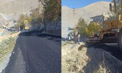Hakkari'de yol bakım ve onarım çalışmaları