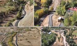 Yüksekova'da 2 köy yolu asfaltlandı