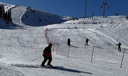 Denize en yakın kayak merkezinde sezon açıldı