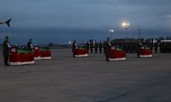 Libya askeri heyetinin cenazeleri, ülkelerine gönderildi