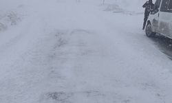 Merga Bütan Kayak Merkezi yolunda vatandaşlar mahsur kaldı